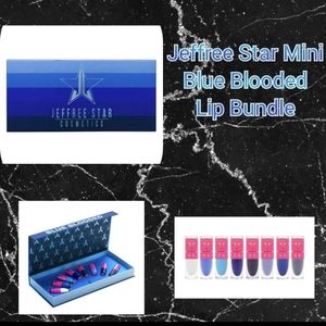 NIB! SOLD OUT Jeffree Star Blue Blooded Mini Liquid Lip Boxed Set